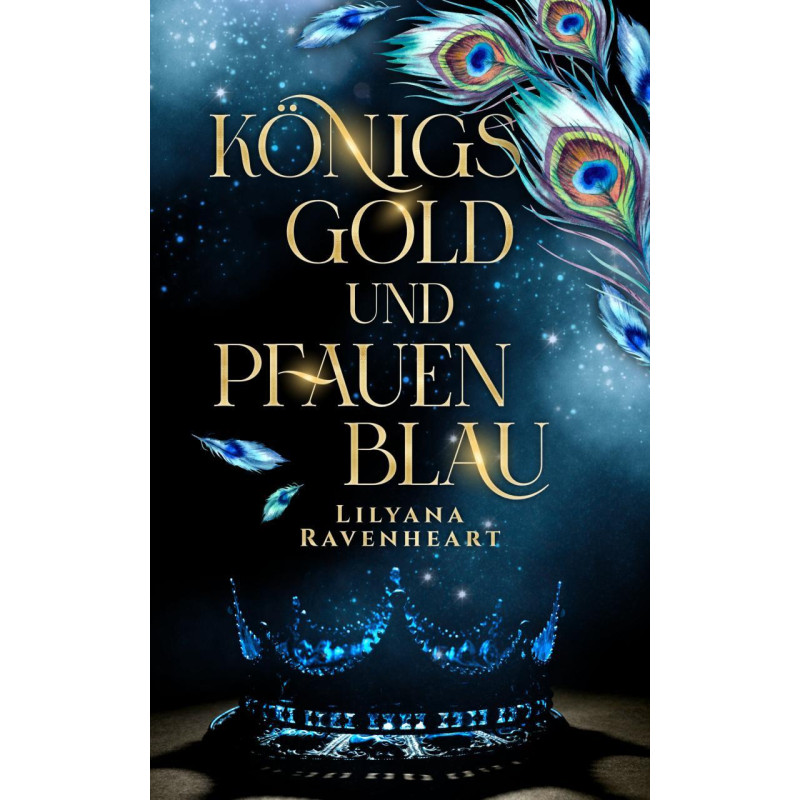 Königsgold und Pfauenblau Hardcover mit Farbschnitt [Vorbestellung]