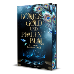 Königsgold und Pfauenblau Hardcover mit Farbschnitt [Vorbestellung]
