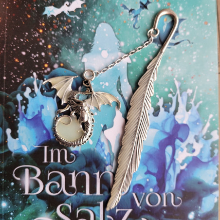 Schmucklesezeichen Drachen